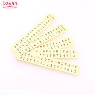 Nhãn dán ghi chú Piano ngón tay cái Kalimba cho người mới bắt đầu biểu diễn âm nhạc