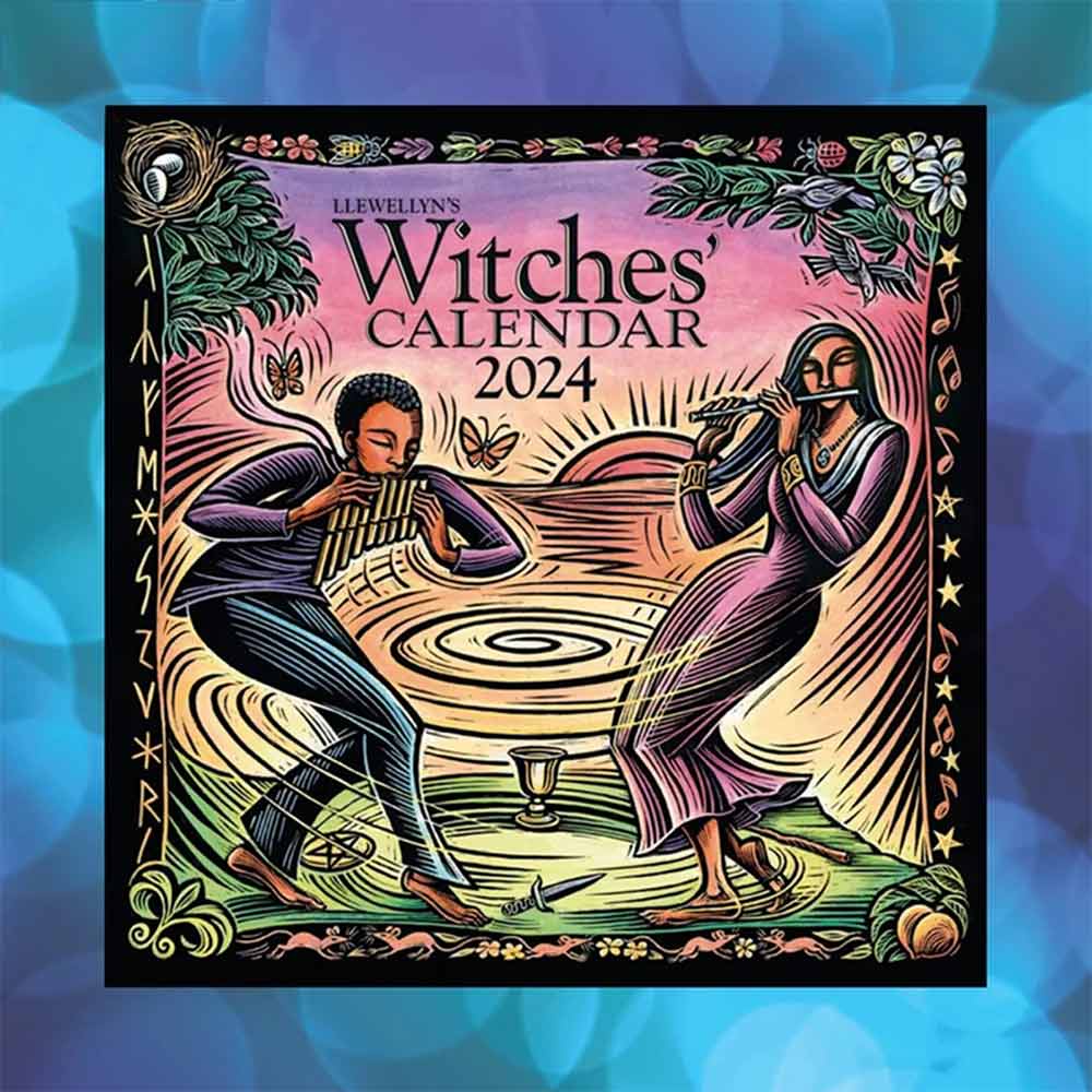 2024 Calendar, Time Planning Year's Gifts Witches's Calendar, Fashion Gift Wall Decor Paper Wall Calendar Wall