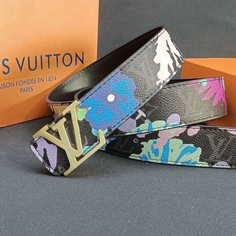 Thắt Lưng Khóa Cài In Chữ Hoạt Hình Cao Cấp Dễ Phối Đồ Dành Cho Nam