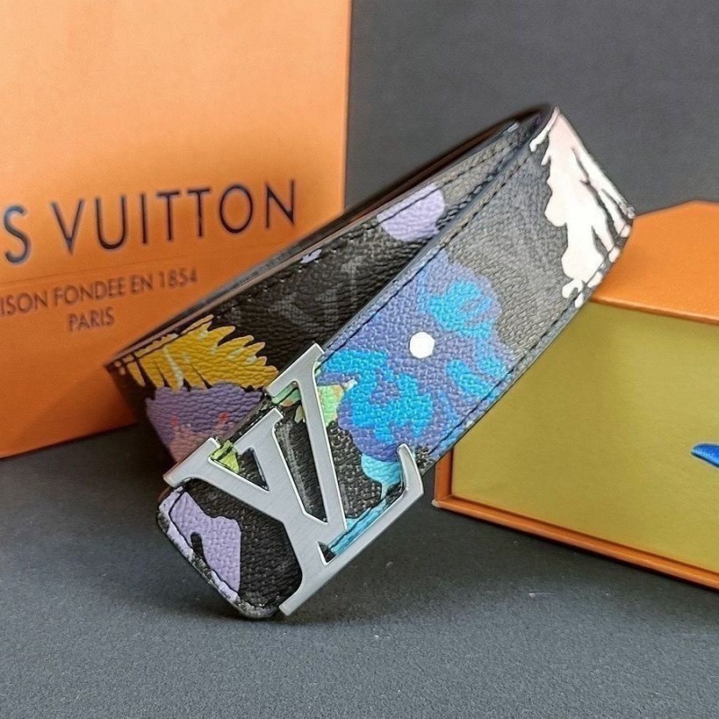 Thắt Lưng Khóa Cài In Chữ Hoạt Hình Cao Cấp Dễ Phối Đồ Dành Cho Nam