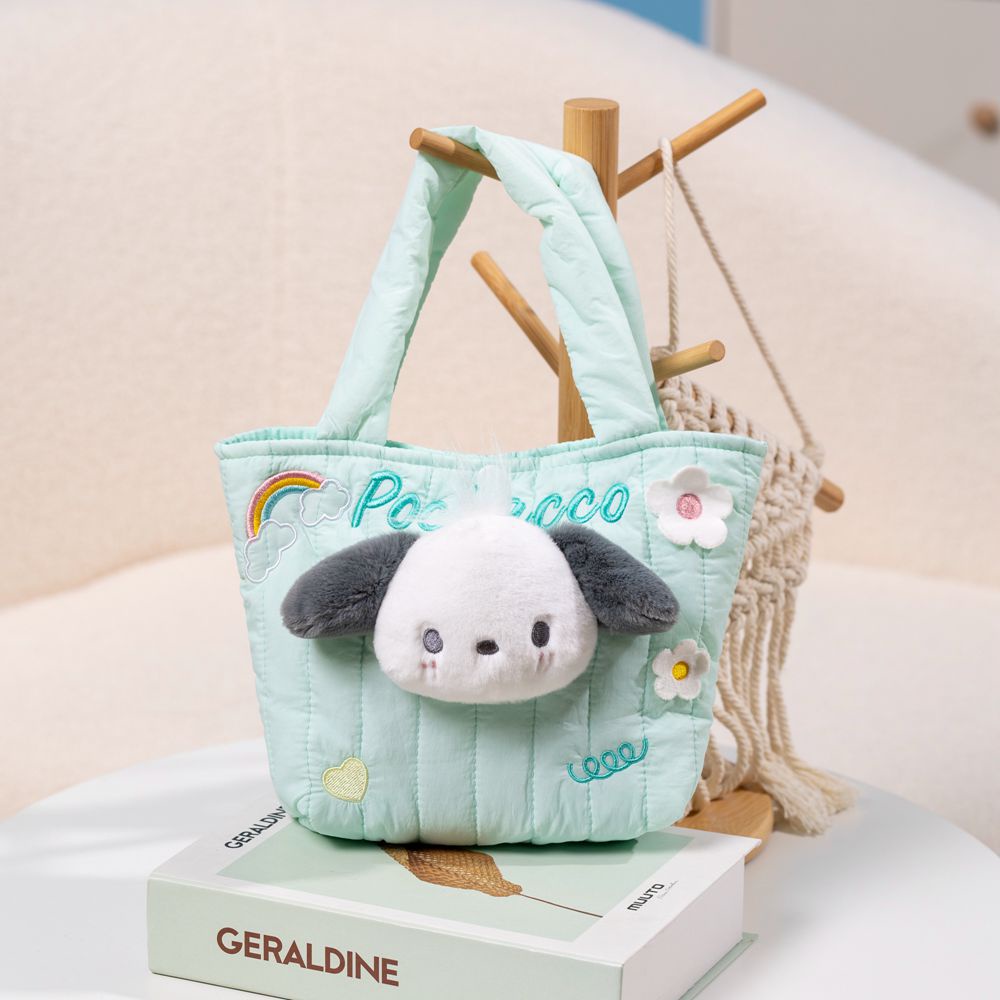 Túi Đựng Điện Thoại Di Động In Hình sanrio kuromi pochacco Hoạt Hình Dễ Thương Sức Chứa Lớn Mẫu 2