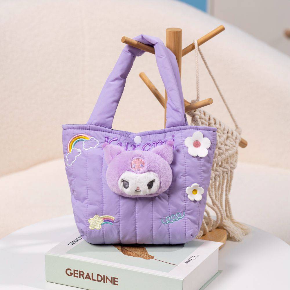 Túi Đựng Điện Thoại Di Động In Hình sanrio kuromi pochacco Hoạt Hình Dễ Thương Sức Chứa Lớn Mẫu 2