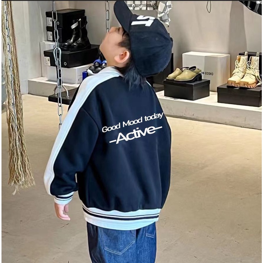 Áo Khoác Bóng Chày Phong Cách Hàn Quốc Thời Trang Thu Đông Mới Cho Nữ