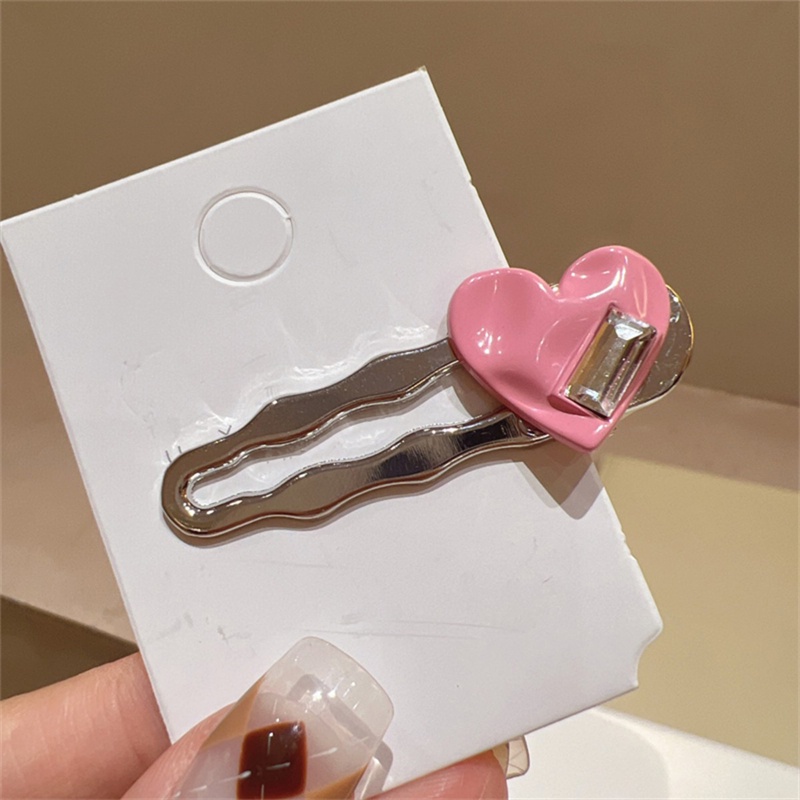 Kẹp Tóc Kim Loại Hình Ngôi Sao Đính Đá Phong Cách Hàn Quốc Cho Nữ