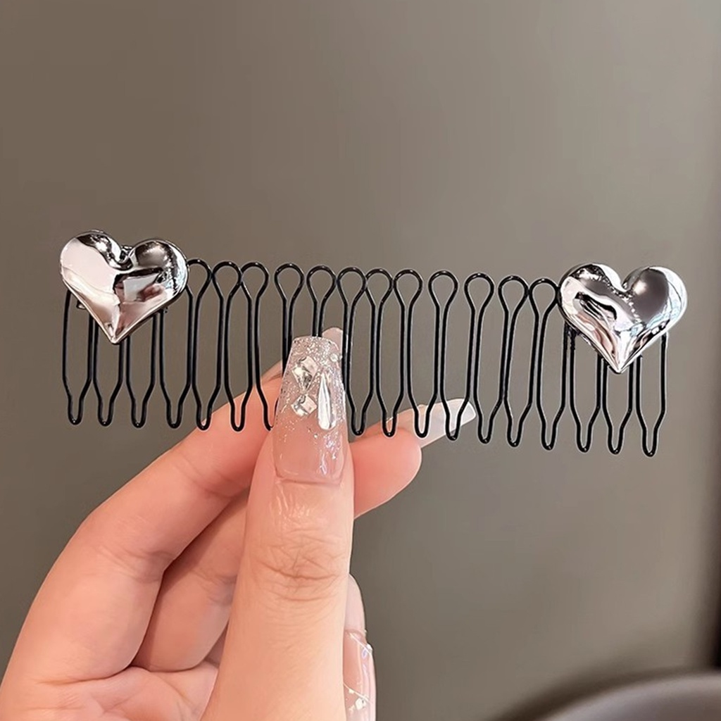 1 Kẹp Tóc Hình Ngôi Sao / Trái Tim Thời Trang