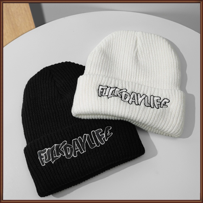 Mũ beanie Trùm Đầu Thêu Chữ Thời Trang Dành Cho Nam