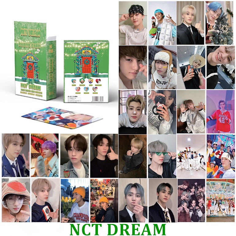 Set 50-55 Tấm Thẻ Hình lomo Nhóm Nhạc nct dream 127 2023