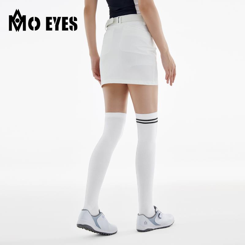 Mo EYES Golf Nữ trên đầu gối Vớ đàn hồi Chống Pilling Vớ thể thao Vớ cao