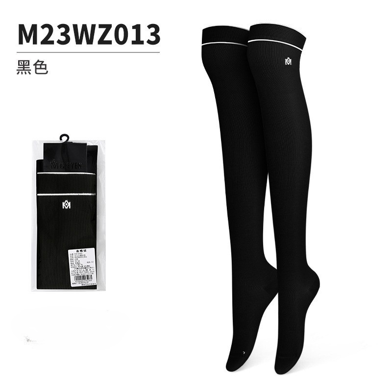 Mo EYES Golf Nữ trên đầu gối Vớ đàn hồi Chống Pilling Vớ thể thao Vớ cao