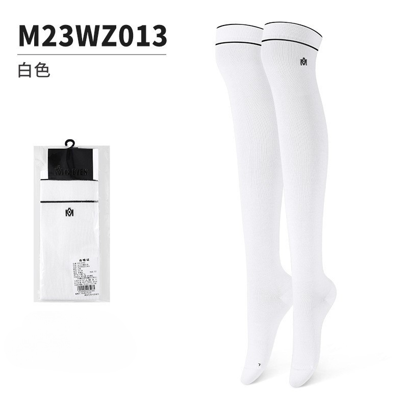 Mo EYES Golf Nữ trên đầu gối Vớ đàn hồi Chống Pilling Vớ thể thao Vớ cao