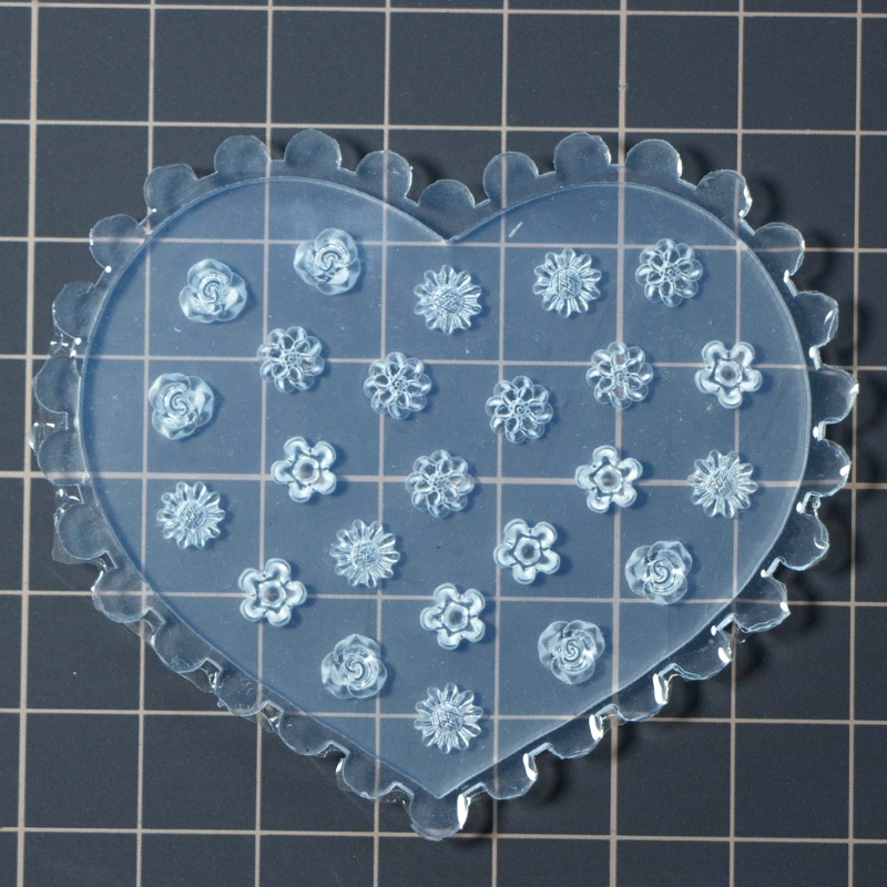 Weizz Khuôn Silicon In Họa Tiết Trang Trí Móng Tay diy Siêu Bền