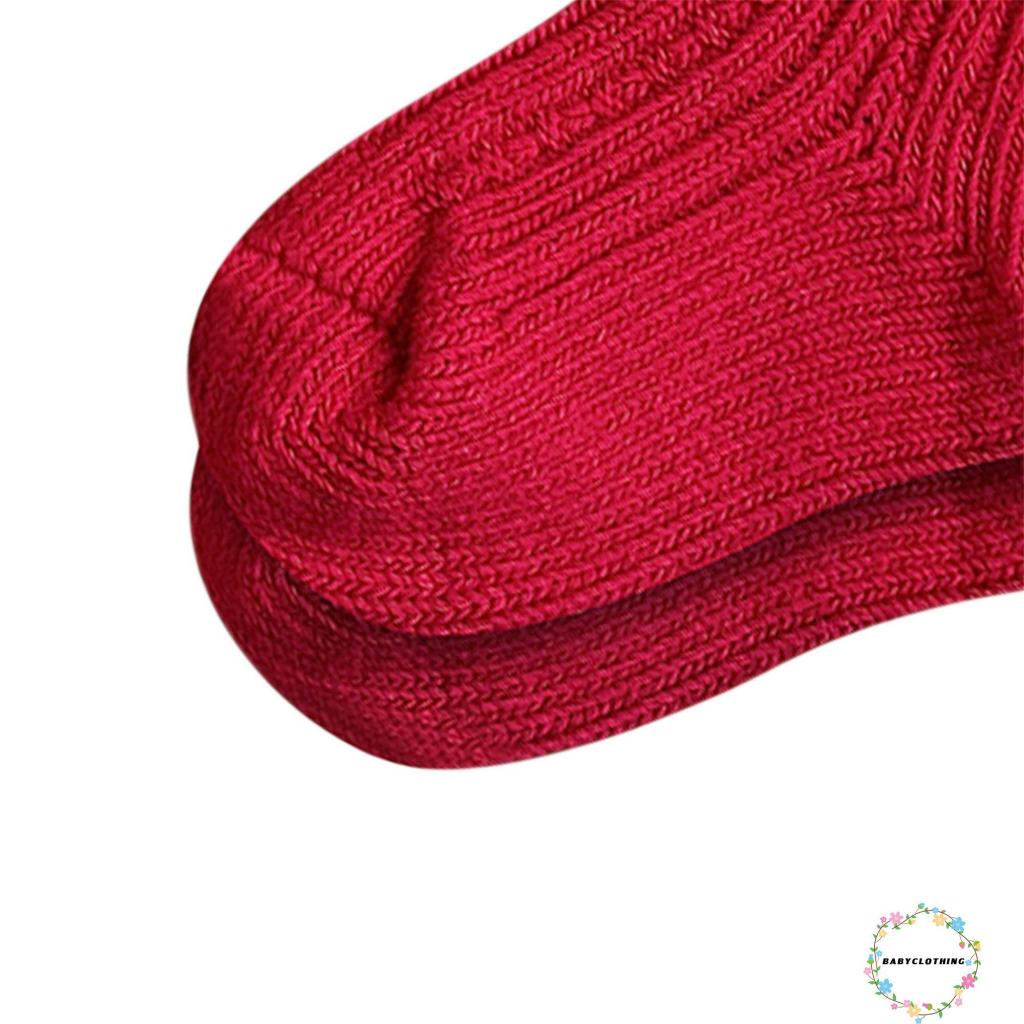 Đôi Vớ Cotton Mềm Ấm Áp Phối Nơ Dễ Thương Cho Bé Gái