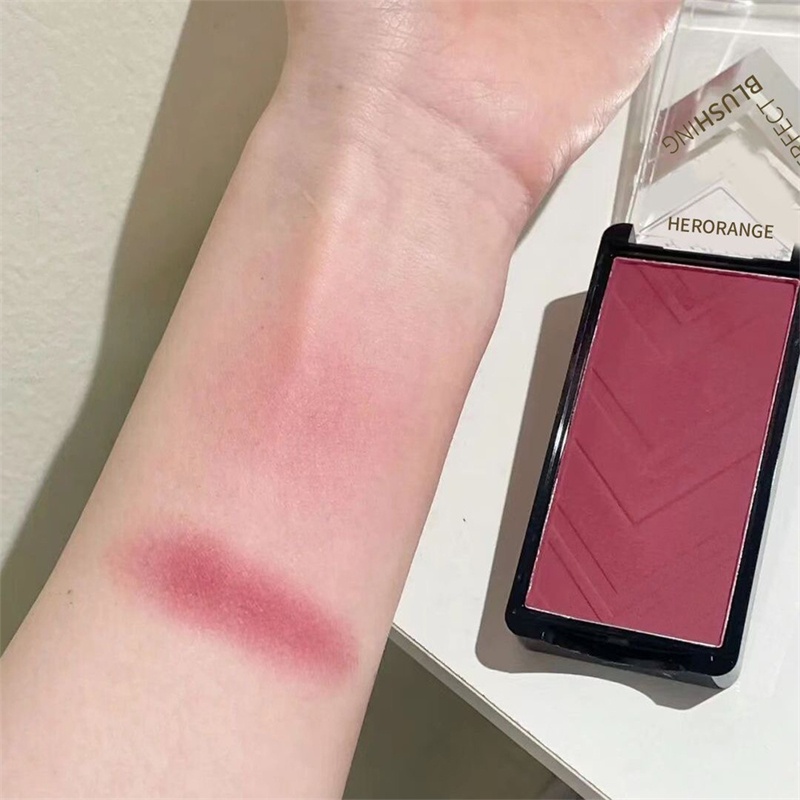 Abpopa Phấn Má Hồng Màu Sắc Tự Nhiên Không Bay Phấn