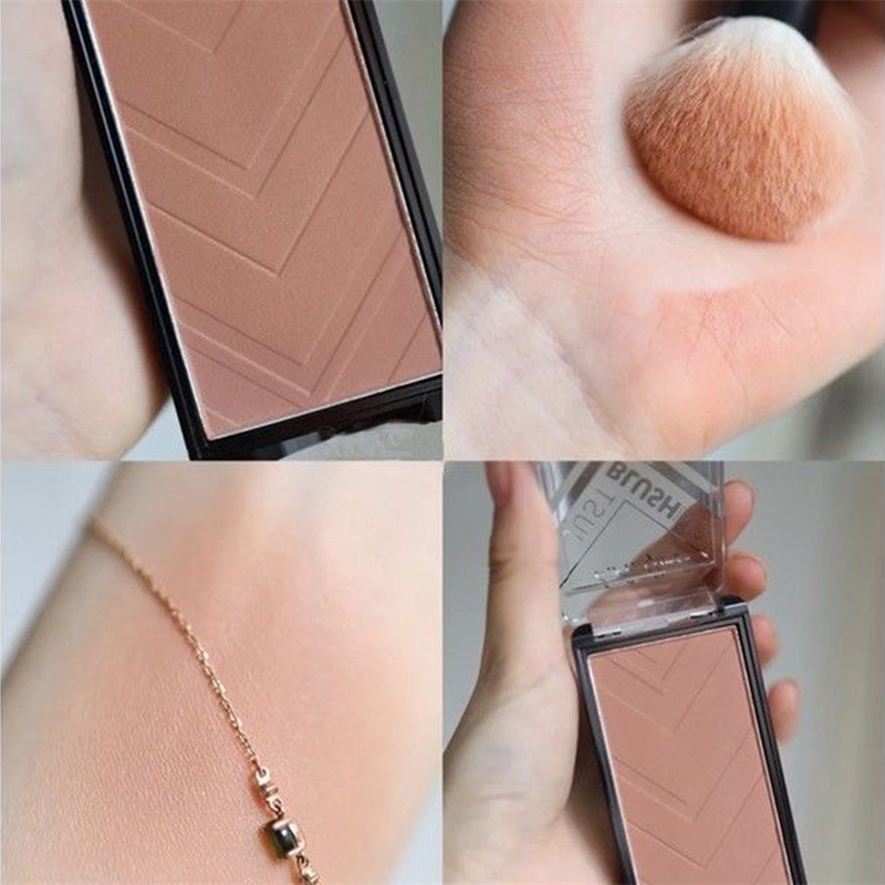 Abpopa Phấn Má Hồng Màu Sắc Tự Nhiên Không Bay Phấn