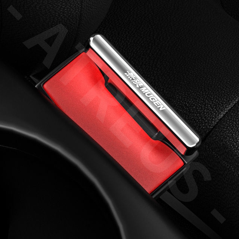 Set 1 / 2 Khóa Cài Dây An Toàn mini Bằng Hợp Kim Kẽm Cho honda mugen brio Rv crv civic hrv fit jazz odyssey accord Wrxv