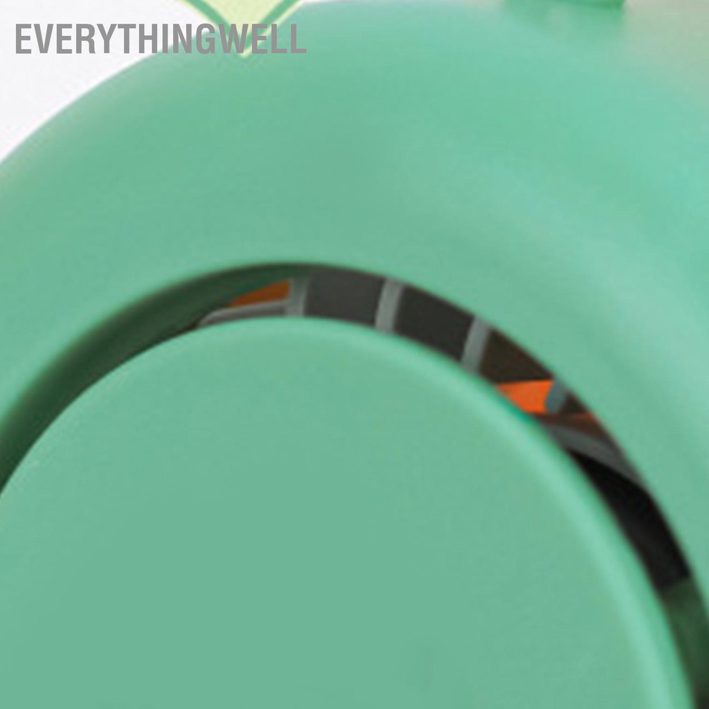 EverythingWell Quạt cầm tay mini hình bông hoa dễ thương Gió mạnh USB có thể sạc lại bàn nhỏ cho văn phòng tại nhà du lịch