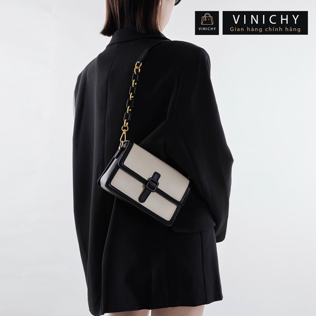 Túi xách nữ đeo chéo, đeo vai, đi chơi, đi học VINICHY size 20cm HA367