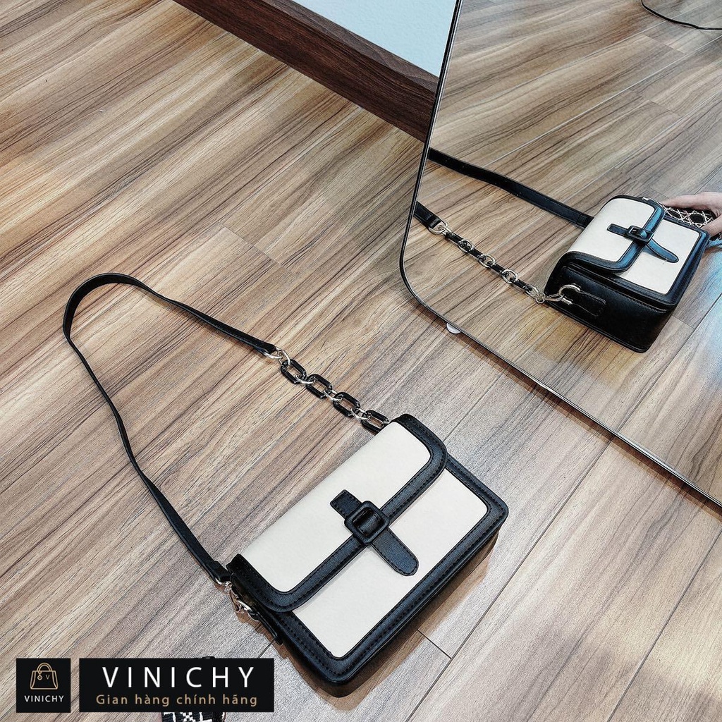 Túi xách nữ đeo chéo, đeo vai, đi chơi, đi học VINICHY size 20cm HA367