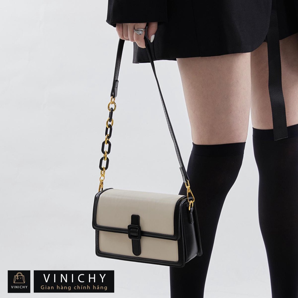 Túi xách nữ đeo chéo, đeo vai, đi chơi, đi học VINICHY size 20cm HA367
