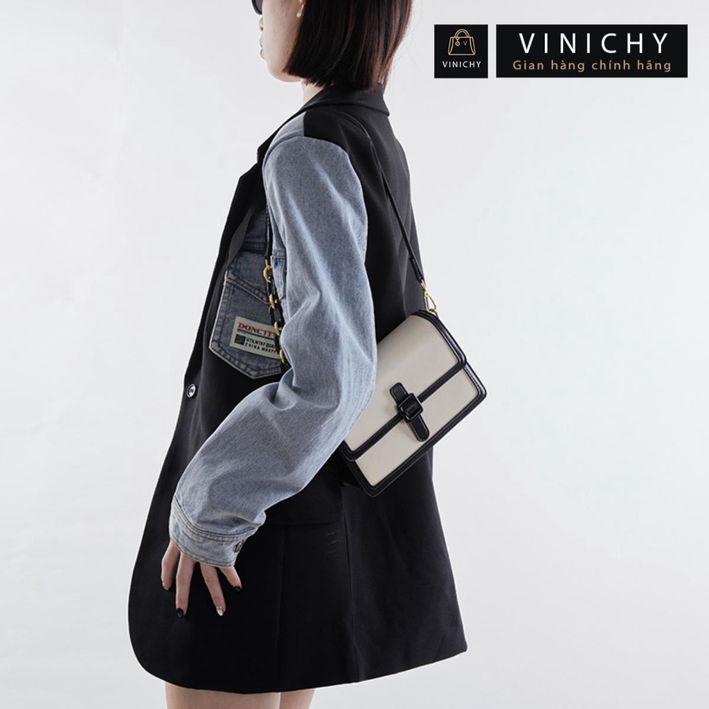 Túi xách nữ đeo chéo, đeo vai, đi chơi, đi học VINICHY size 20cm HA367