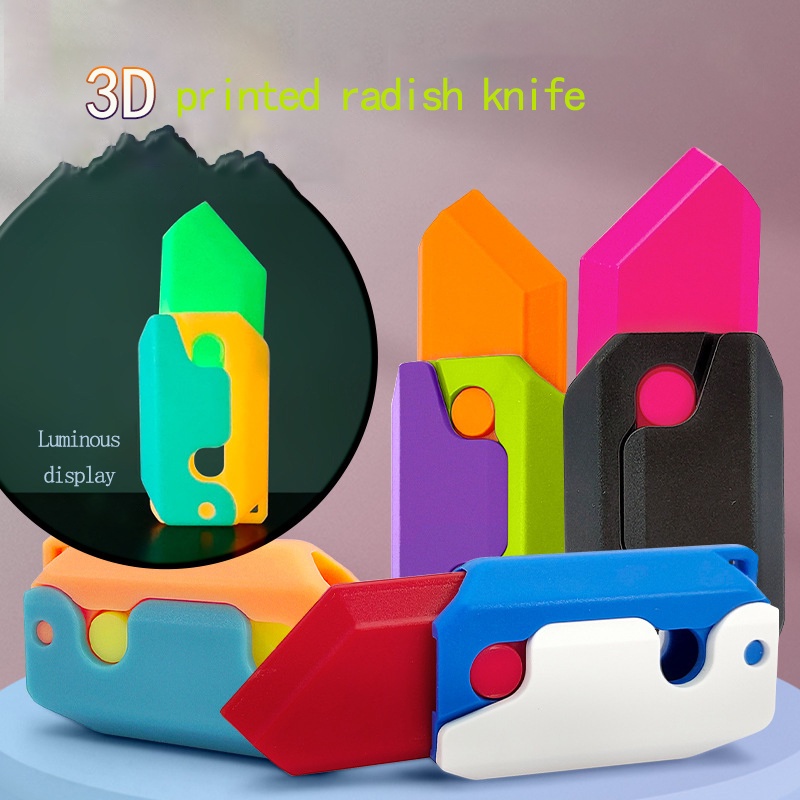 Đồ Chơi Dao In 3d Giải Nén Bằng Nhựa