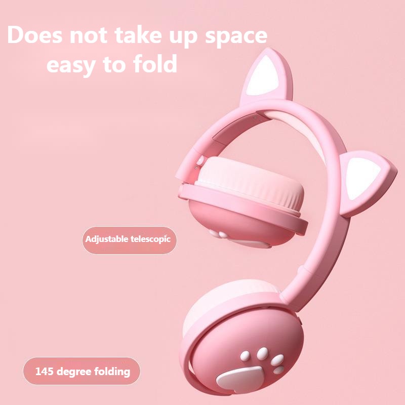 Tai Nghe Chơi game bluetooth 5.0 Không Dây Có Đèn led Và mic Cho Điện Thoại