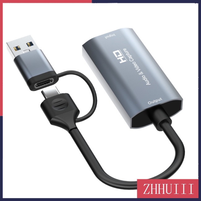 Thẻ Ghi Hình video 4k hd Giao Diện Đa Phương Tiện Sang usb / usb c 1080p hd