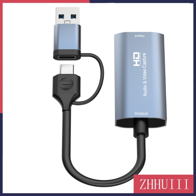 Thẻ Ghi Hình video 4k hd Giao Diện Đa Phương Tiện Sang usb / usb c 1080p hd