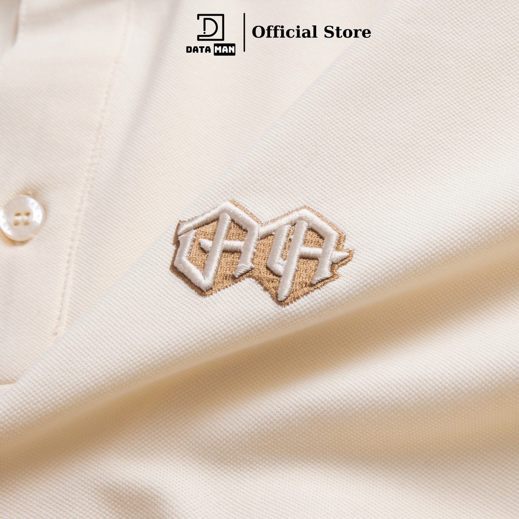 Áo Polo Nam DATAMAN cổ bẻ thêu LOGO nổi, vải cá sấu CVC cao cấp, nam tính, trẻ trung, thanh lịch - PLV2304