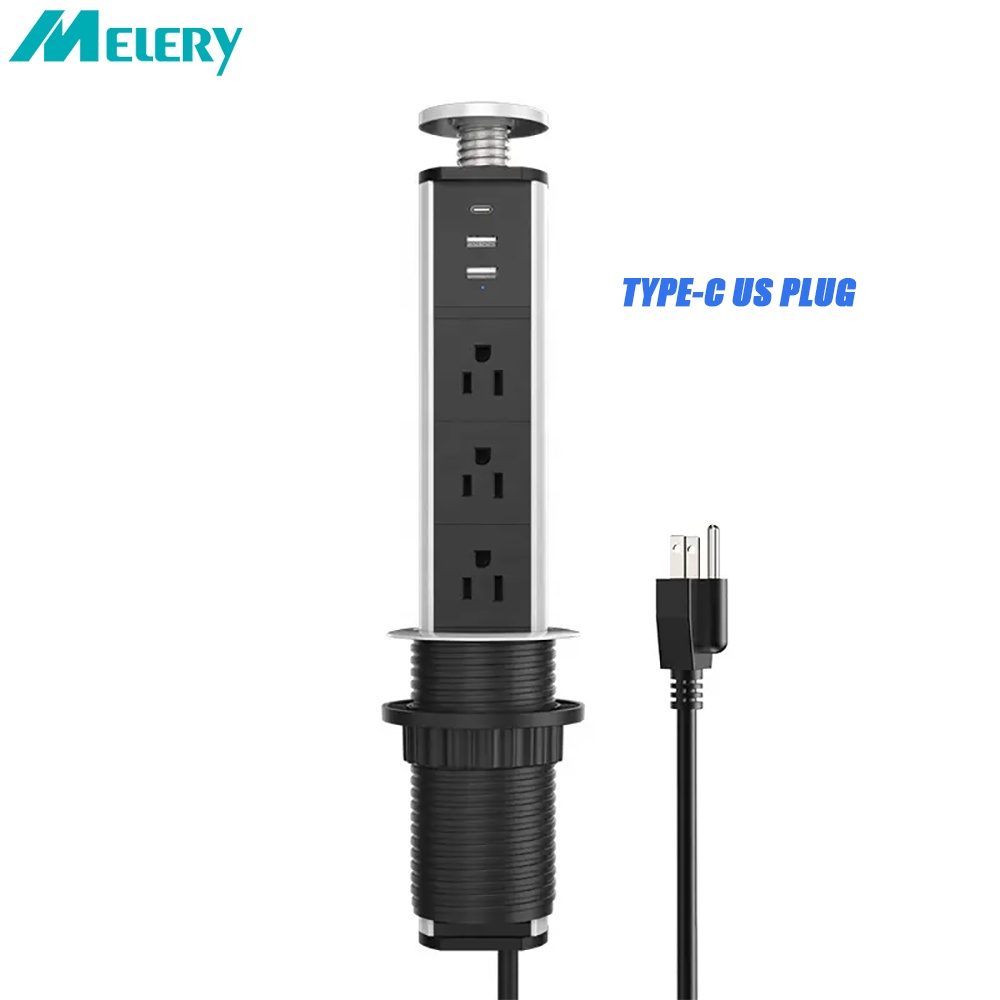 Ổ Cắm Điện usb type-c 1.8m 3 / 4 / 5 / 6 Chiều Tiện Dụng Cho Nhà Bếp