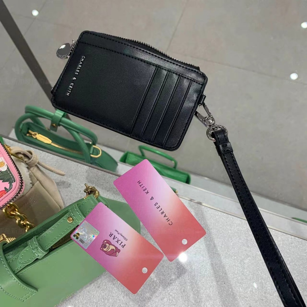 Cnk cnk50840508 Ví Đựng Thẻ Họa Tiết Gấu Và Dâu Tây Dễ Thương Giá Đỡ