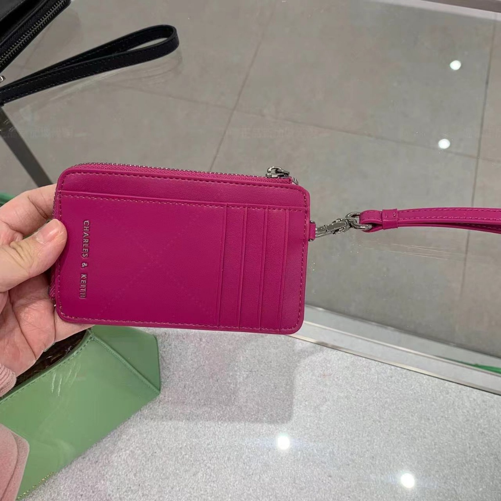 Cnk cnk50840508 Ví Đựng Thẻ Họa Tiết Gấu Và Dâu Tây Dễ Thương Giá Đỡ