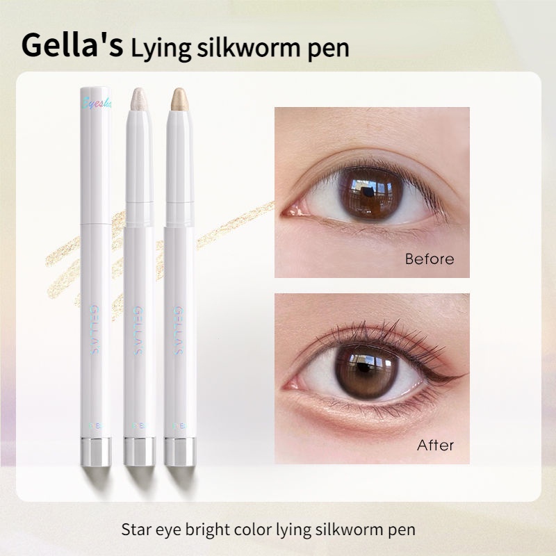 Stella 'S Bút Kẻ Mắt Màu Lì Ánh Ngọc Trai Tự Nhiên Làm Sáng Da