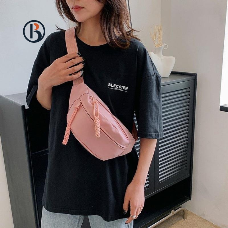 PUMB  túi bao tử nữ túi đeo hông  xách nữ đeo chéo 2023 NEW  Trendy Thời trang Cái mới Korean Style L98S10T 37Z230911