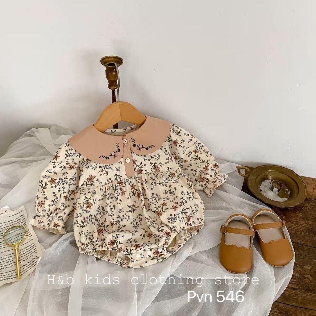 SALE BỘ BODY DÀI TAY HOA NHÍ BÉ GÁI DỄ THƯƠNG
