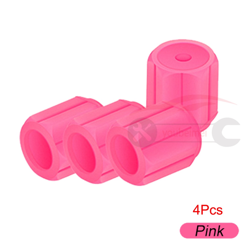 Nắp Van Bánh Xe Phát Sáng Trong Đêm Thông Dụng Cho Xe Hơi Xe Máy