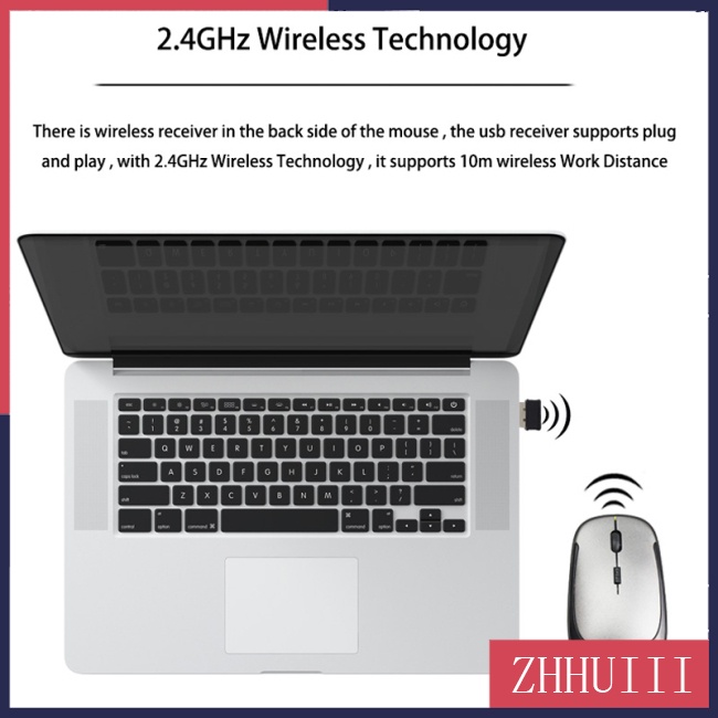 Chuột Không Dây usb 2.0 2.4g Nhận Tín Hiệu Siêu Mỏng Thiết Kế Dễ Thương