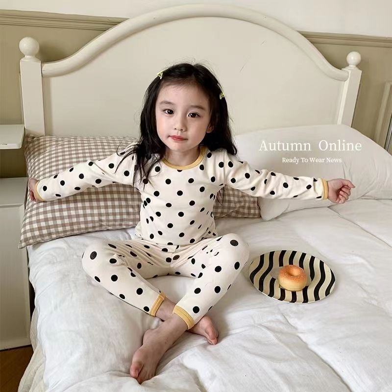 Bộ Đồ Ngủ Nhung Dài Tay Phong Cách Đức Thời Trang Thu Đông 90-140cm