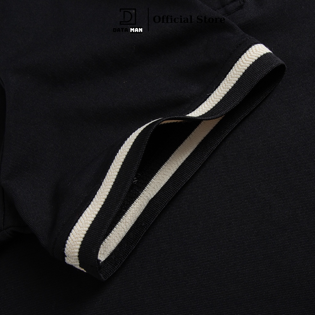 Áo Polo Nam DATAMAN cổ bẻ thêu nẹp, vải cá sấu CVC cao cấp, nam tính, trẻ trung, thanh lịch - PLV2305