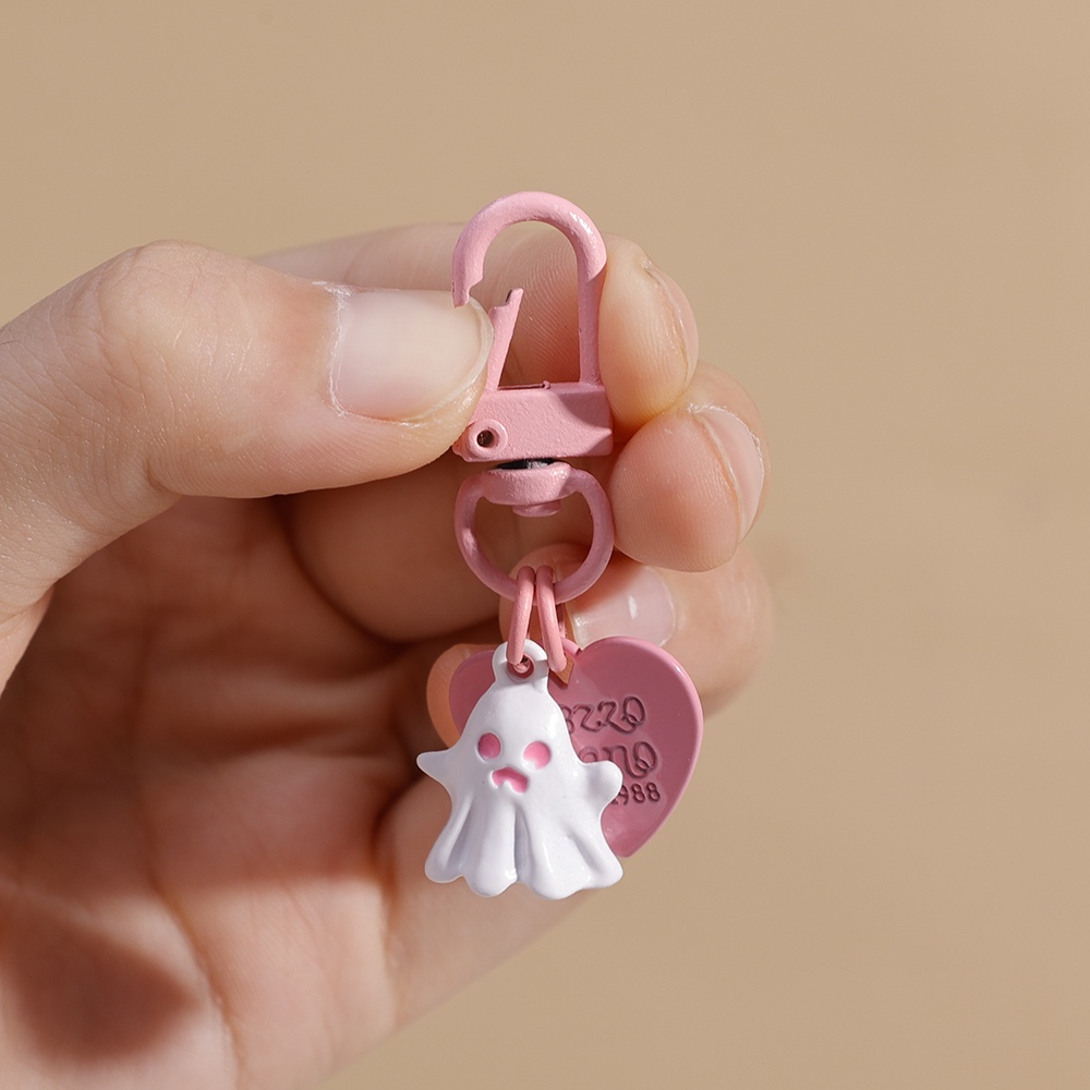 Phụ Kiện Trang Trí Điện Thoại / Chìa Khóa Xe Hơi Hình Ma Quỷ Hoạt Hình Bằng Hợp Kim mini Dễ Thương