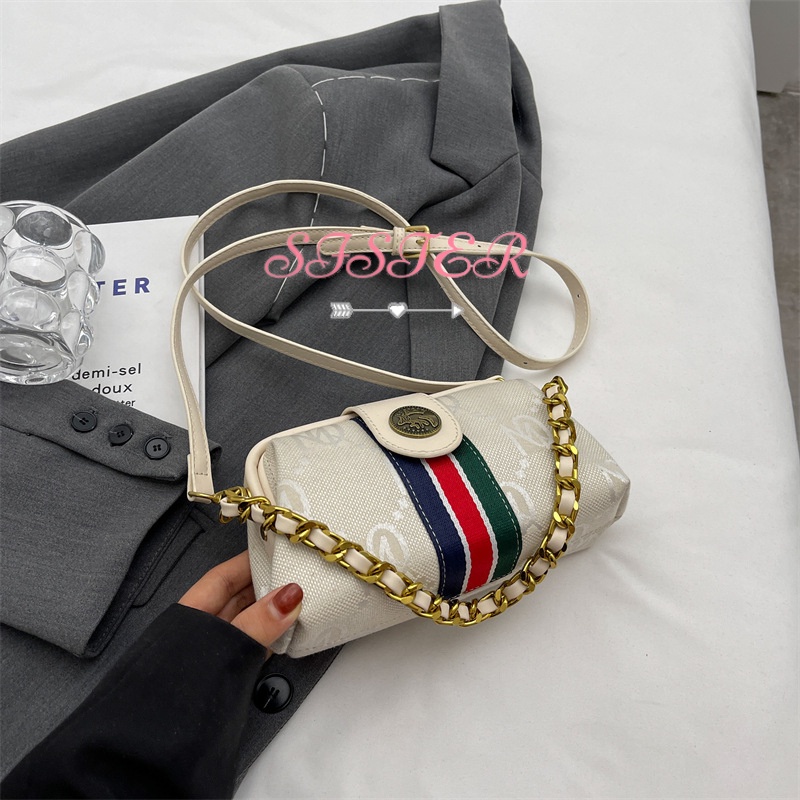 SISTER  Túi đeo chéo Túi Vải nữ 2023 NEW  Korean Style Trendy Thoải mái Thanh lịch L91T19B6 37Z230910