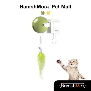 Hamshmoc Đồ Chơi Điện Tử Thông Minh Tương Tác Với Mèo Có Lông Vũ Vui Nhộn