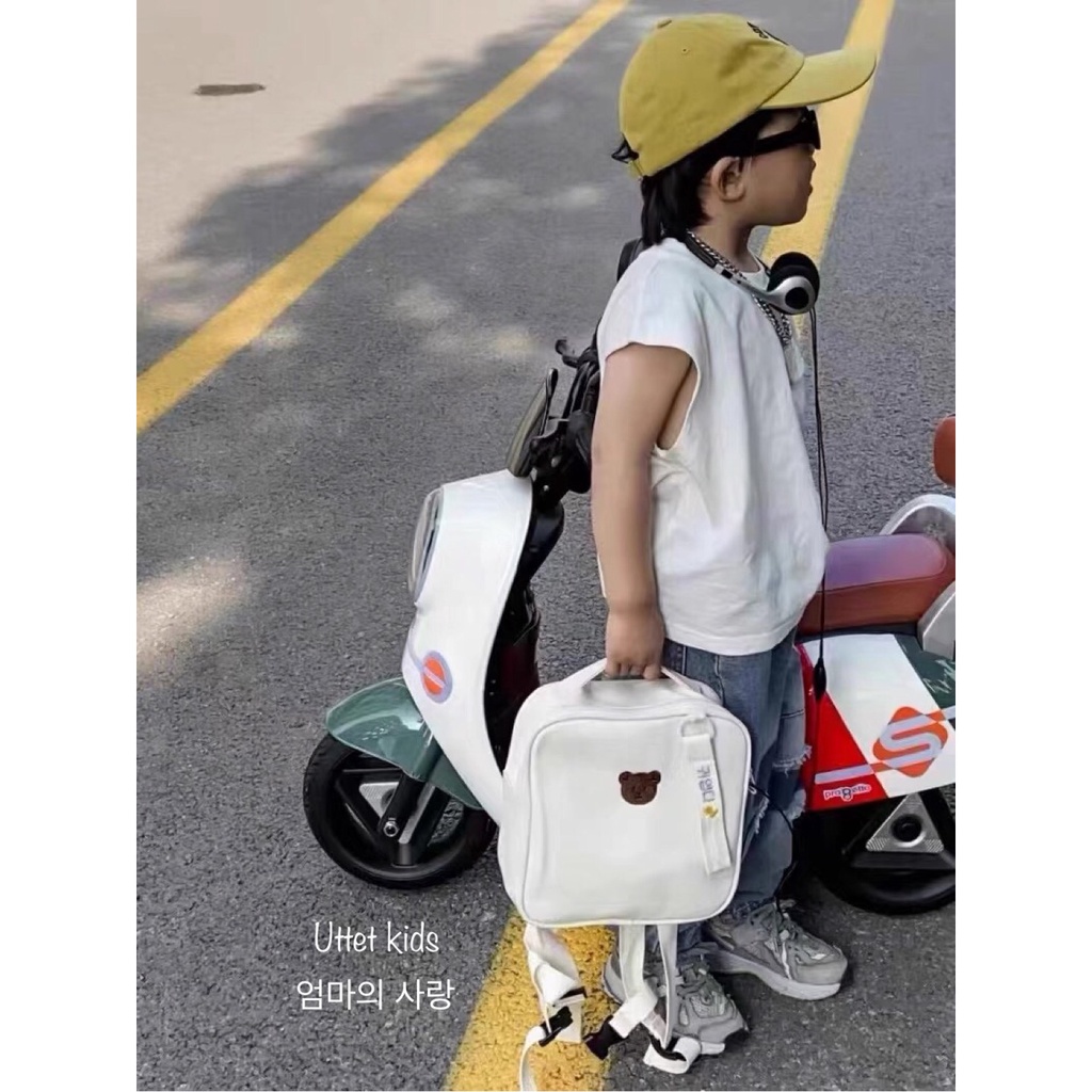 BALO HÌNH GẤU PHONG CÁCH HÀN QUỐC CHO BÉ GÁI VÀ BÉ TRAI RẤT ĐẸP