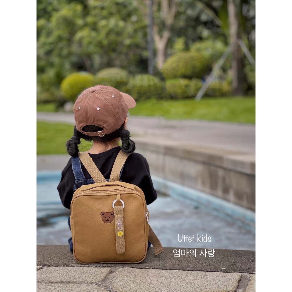 BALO HÌNH GẤU PHONG CÁCH HÀN QUỐC CHO BÉ GÁI VÀ BÉ TRAI RẤT ĐẸP