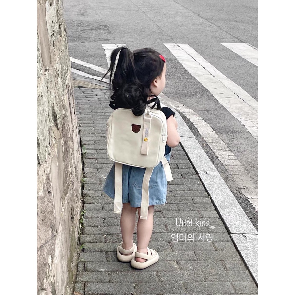 BALO HÌNH GẤU PHONG CÁCH HÀN QUỐC CHO BÉ GÁI VÀ BÉ TRAI RẤT ĐẸP