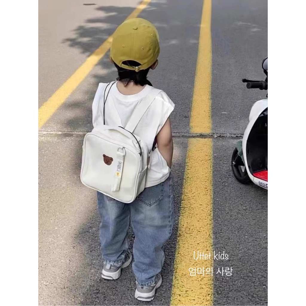 BALO HÌNH GẤU PHONG CÁCH HÀN QUỐC CHO BÉ GÁI VÀ BÉ TRAI RẤT ĐẸP