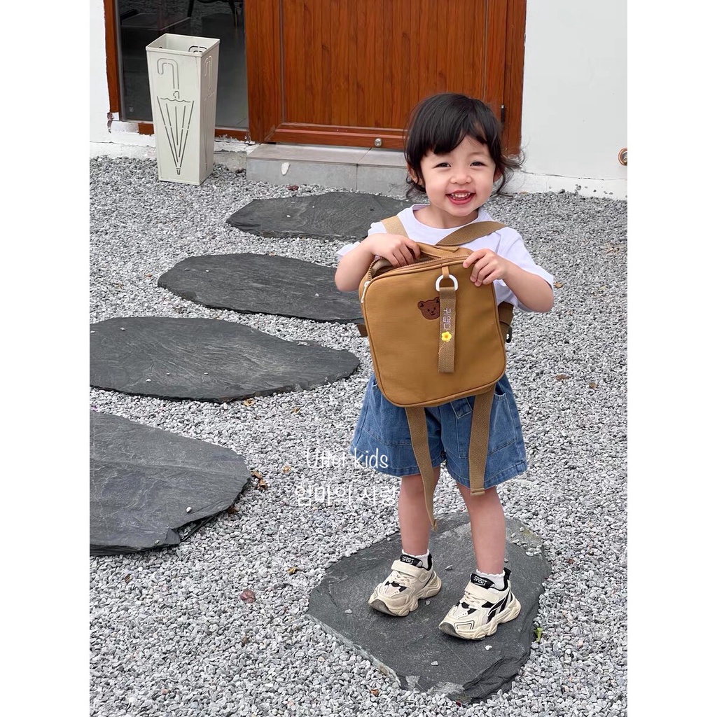 BALO HÌNH GẤU PHONG CÁCH HÀN QUỐC CHO BÉ GÁI VÀ BÉ TRAI RẤT ĐẸP