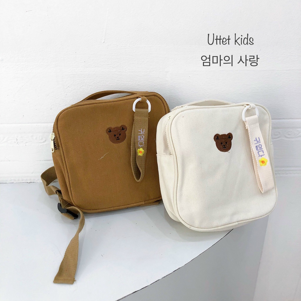 BALO HÌNH GẤU PHONG CÁCH HÀN QUỐC CHO BÉ GÁI VÀ BÉ TRAI RẤT ĐẸP