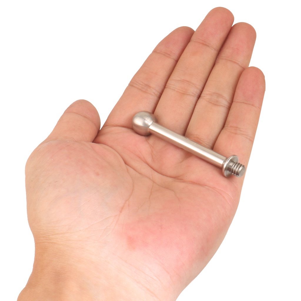 Thanh Nối Dài Bằng Thép Không Gỉ Hai Đầu 12mm Ốc Vít 1 / 4 "Cho Kẹp Màn Hình Máy Ảnh