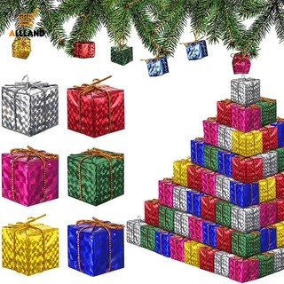 Set 6 / 12 hộp quà mini trang trí cây thông noel